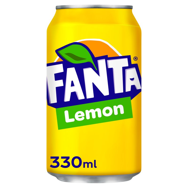 (GB) Fanta Lemon Cans 330ml (24 Pack)