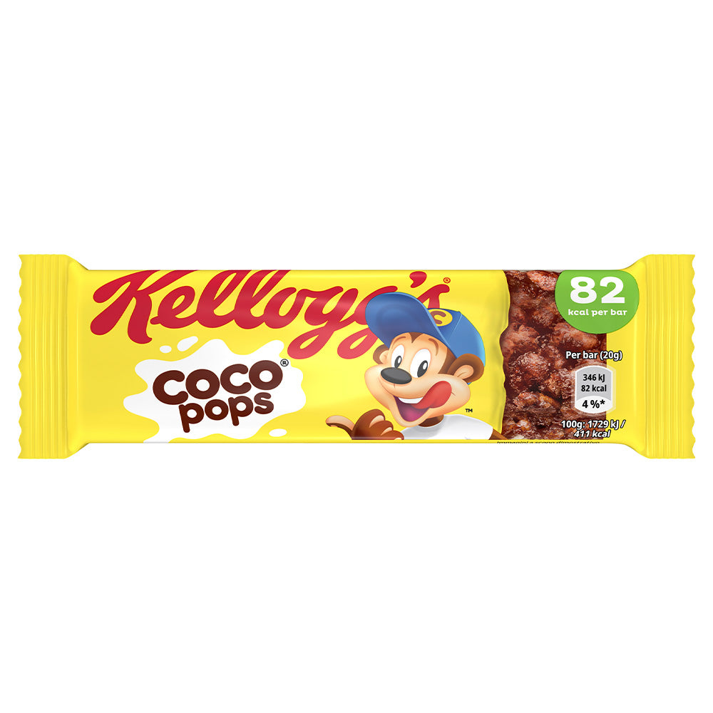 Kellogg's Coco Pops Cereal Bar 20g (25 Pack)