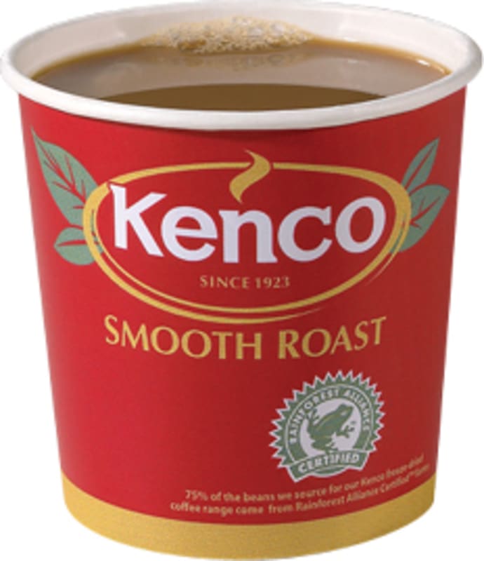 Kenco Smooth Roast White Incup Drink 76mm (15 x 25 Pack)