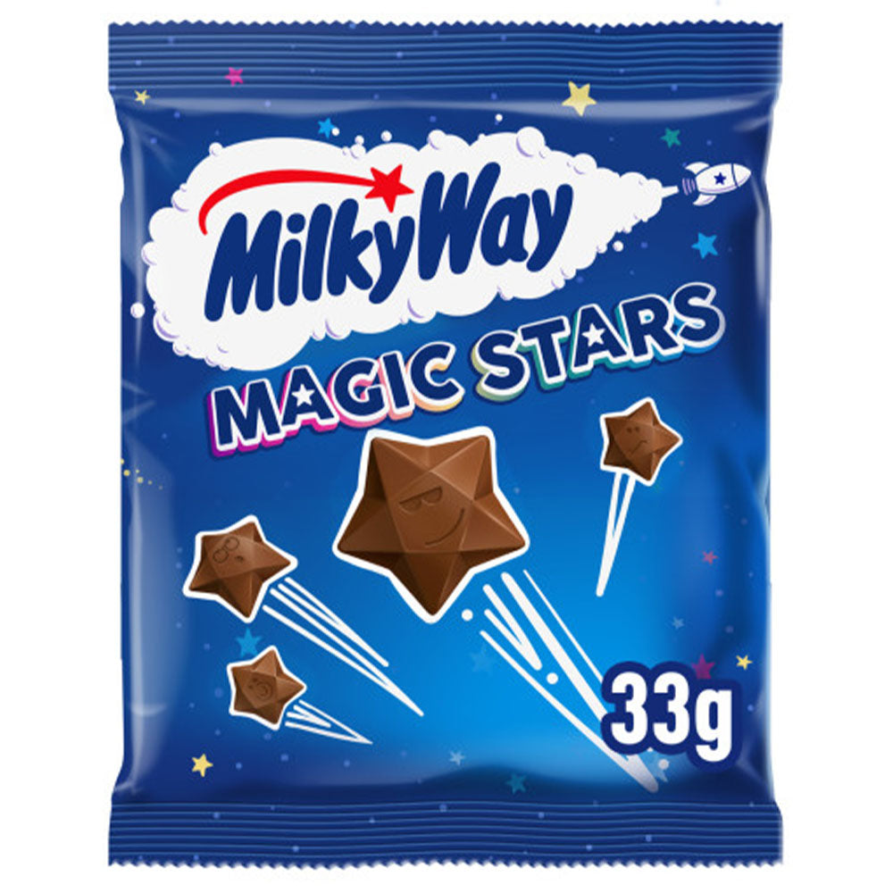 Milky Way Magic Stars Milk Chocolate Bag 33g (36 Pack)