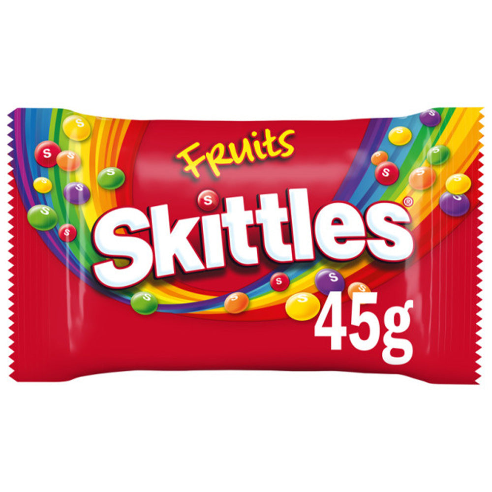Skittles Chewy Sweets Fruit Flavoured Bag 45g (36 Pack)