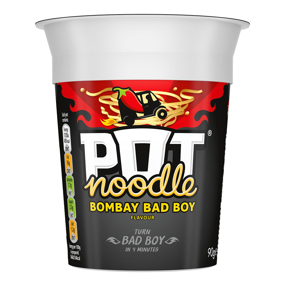 Pot Noodle Bombay Bad Boy Instant Noodles 90g (12 Pack)