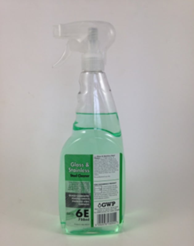 Glass & Stainless Steel Cleaner 6E 750ml