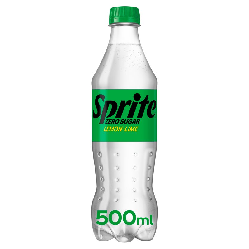 (Irish) Sprite Lemon-Lime No Sugar 500ml Bottle (24 Pack)