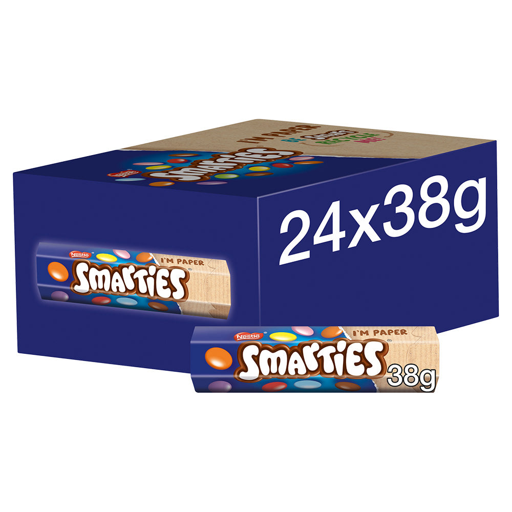 Nestle Smarties Hexatube 38g (24 Pack)
