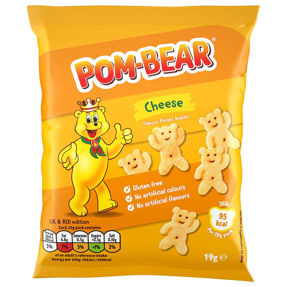 Pom Bear Cheese 19g (36 Pack)