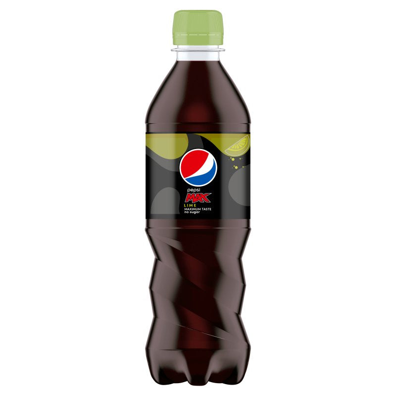 Pepsi Max Lime 500ml Bottle (12 Pack)