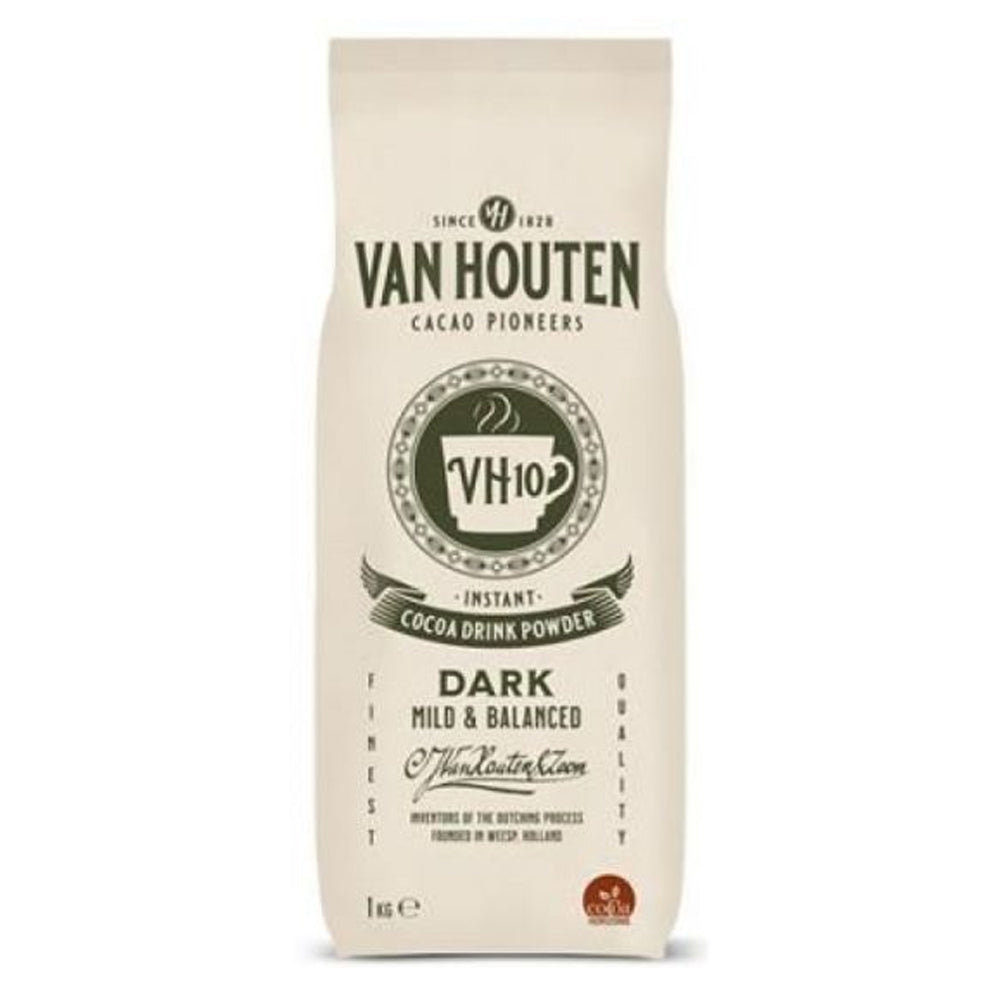 Van Houten VH10 Instant Cocoa Drink Powder 1kg (10 Pack)