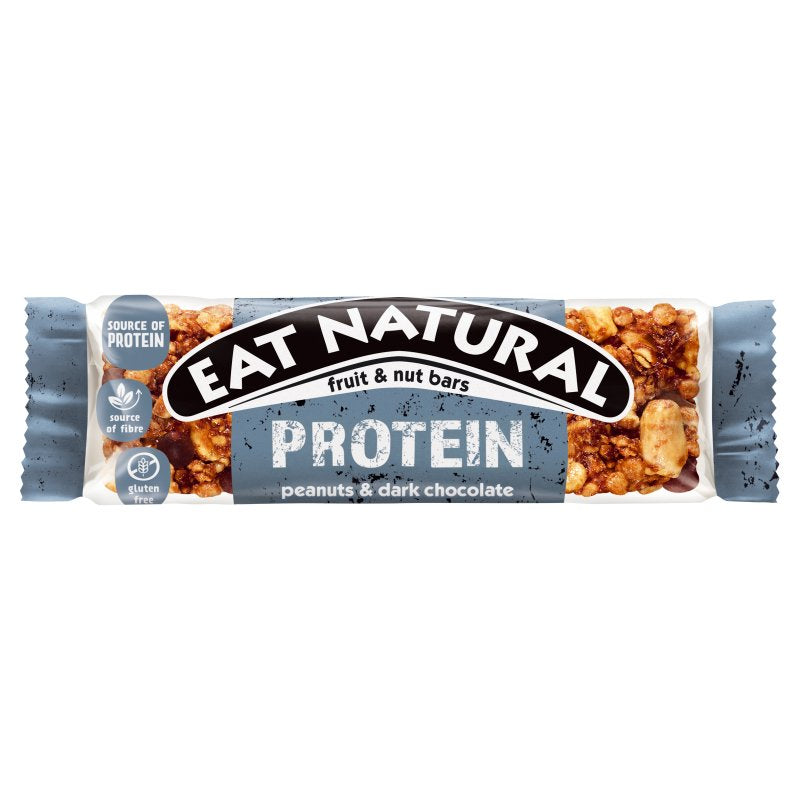 Eat Natural Peanut & Dark Chocolate & Protein Bar 40g (12 Pack)
