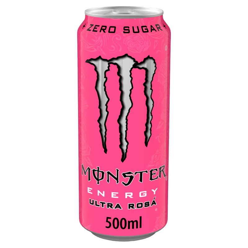 Monster Energy Ultra Rosá 500ml Can (12 Pack)