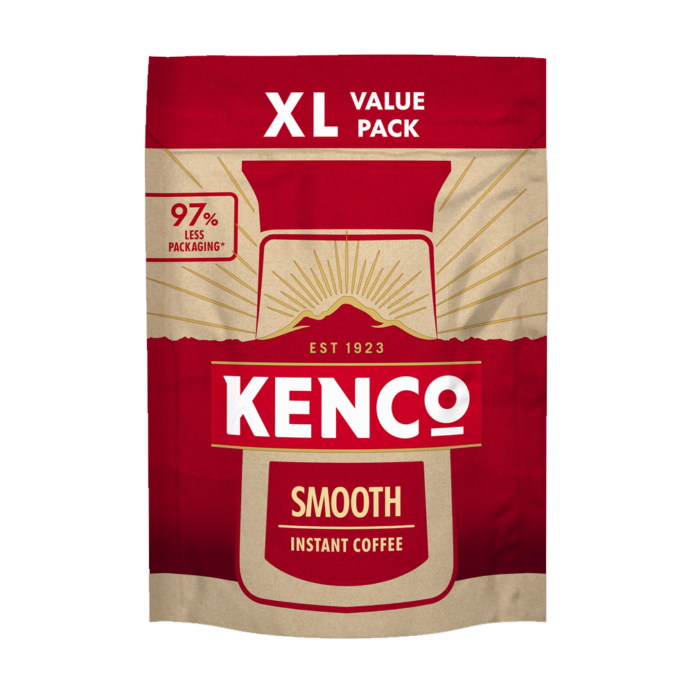Kenco Freeze Dried Smooth Instant Coffee 300g (5 Pack)