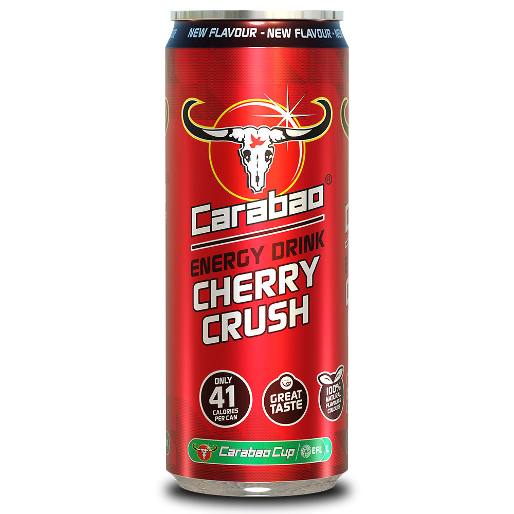 Carabao ENERGY Cherry Crush Can 330ml (12 Pack)
