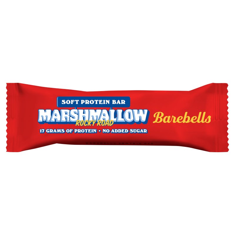 Barebells Soft Protein Marshmallow Rocky Road Bar 55g (12 Pack)