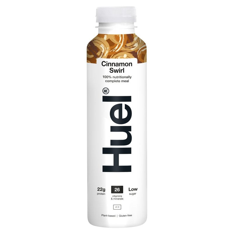 Huel Cinnamon Swirl Complete Meal Drink 500ml (8 Pack)