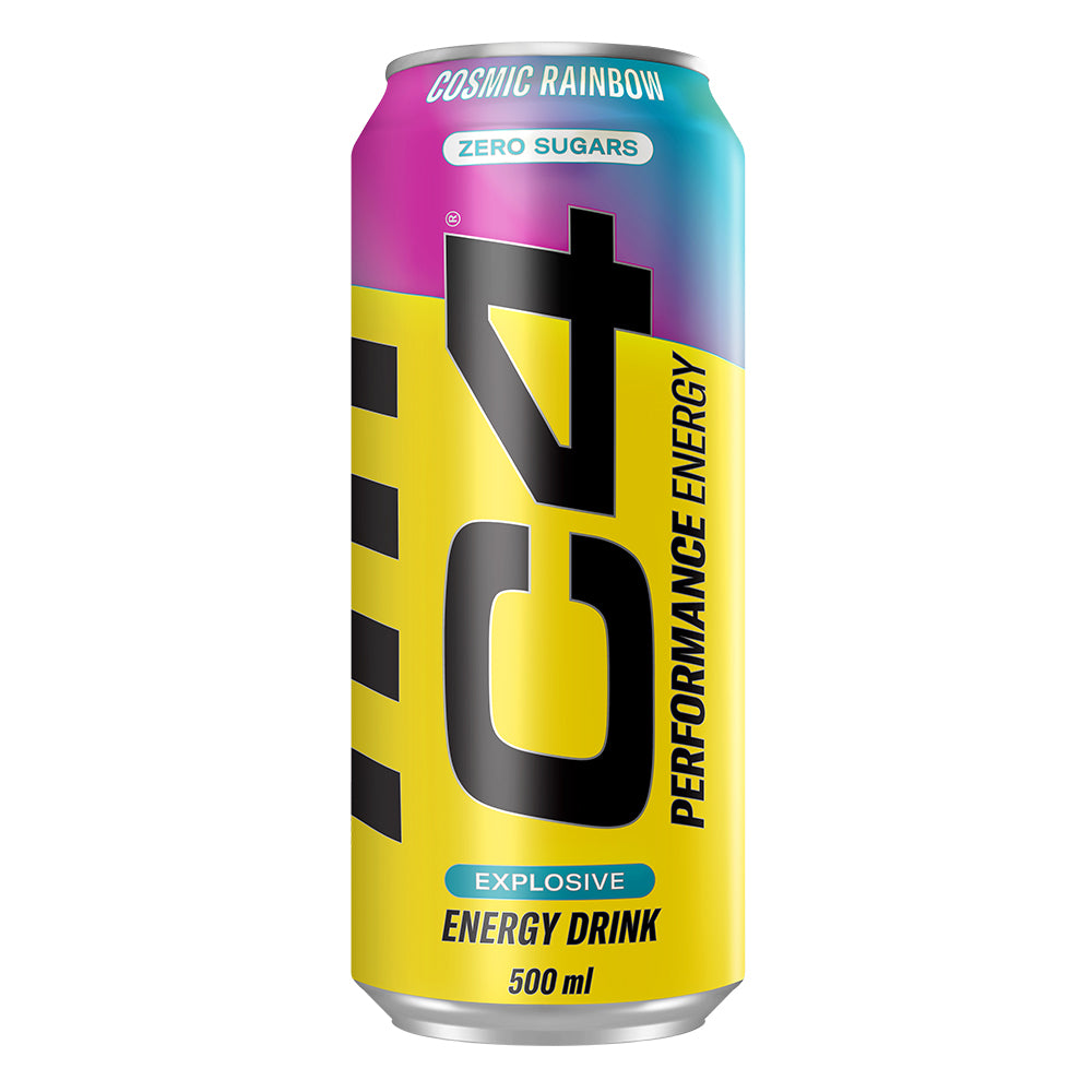 C4 Energy Carbonated Cosmic Rainbow 500ml (12 Pack)