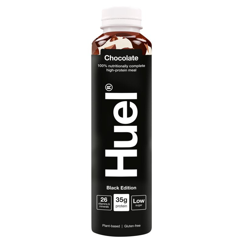 Huel Black Edition Chocolate Complete Meal Drink 500ml (8 Pack)