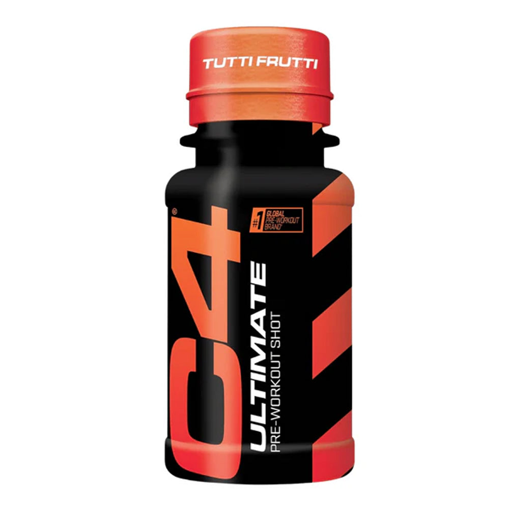 C4 Energy Tutti Frutti Shot Bottle 60ml (24 Pack)