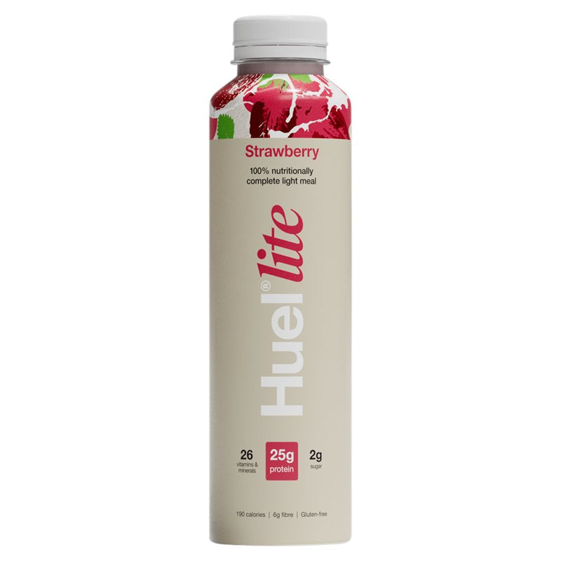 Huel Lite Strawberry Complete Meal Drink 500ml (8 Pack)