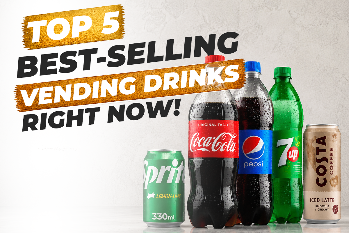 Top 5 Best-Selling Vending Drinks Right Now