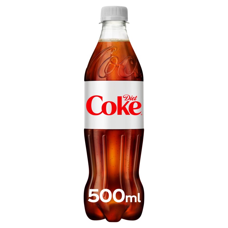 (GB) Diet Coke 500ml Bottle (24 Pack)