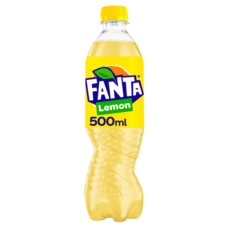 (Irish) Fanta Lemon 500ml Bottle (24 Pack)