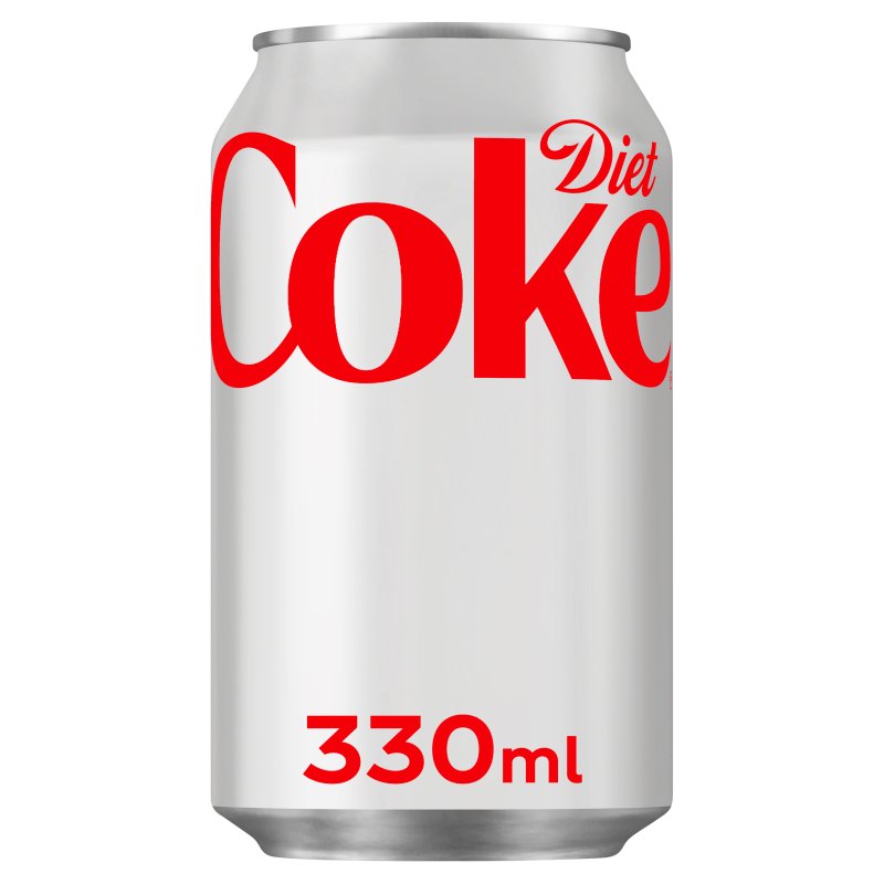 (Irish) Diet Coke 330ml Can (24 Pack)