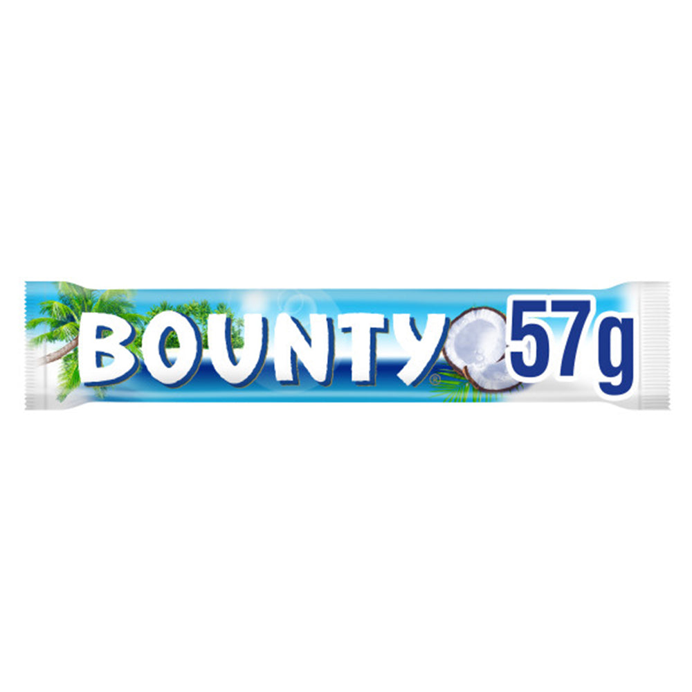 Bounty Coconut & Milk Chocolate Duo Snack Bar 57g (24 Pack)