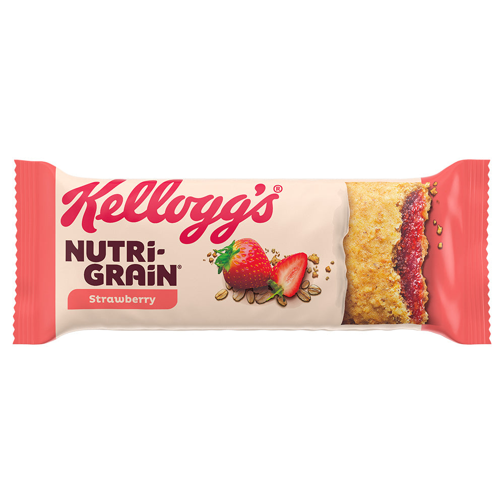 Kellogg's Nutri-Grain Breakfast Fruity Bar - Strawberry 37g (25 Pack)