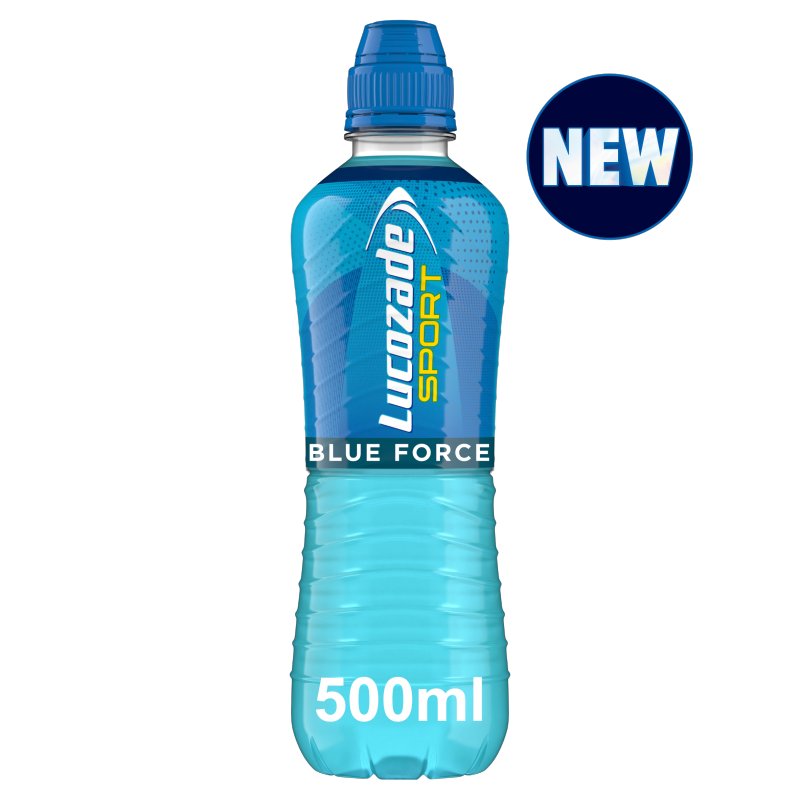 Lucozade Blue Force Sport 500ml (12 Pack)