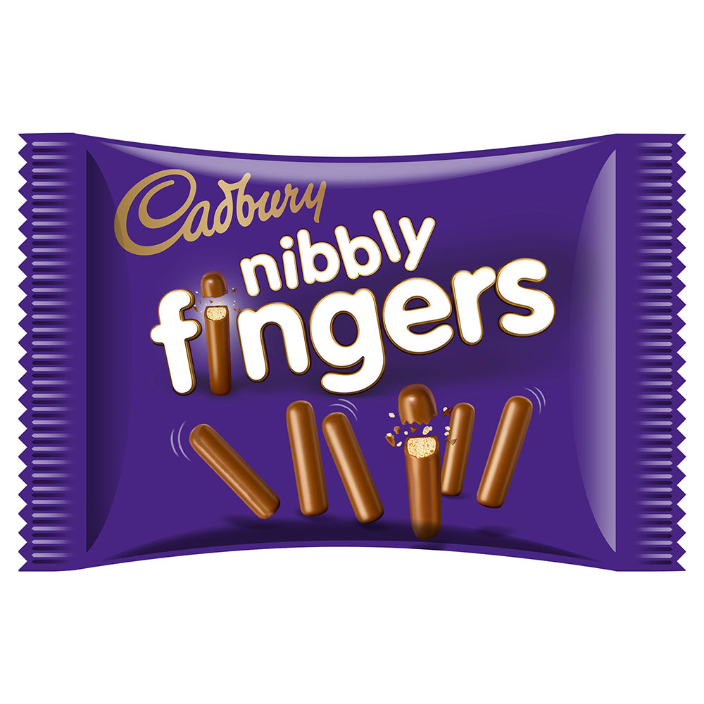 Cadbury Mini Fingers Milk Chocolate Biscuits 40g (16 Pack)