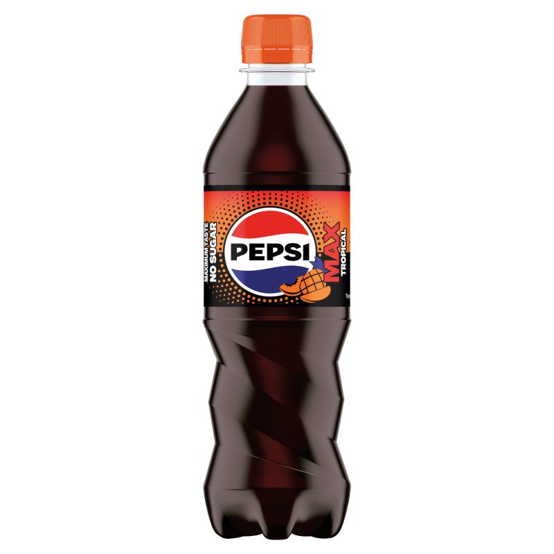 Pepsi Max Tropical Bottle 500ml (12 Pack)
