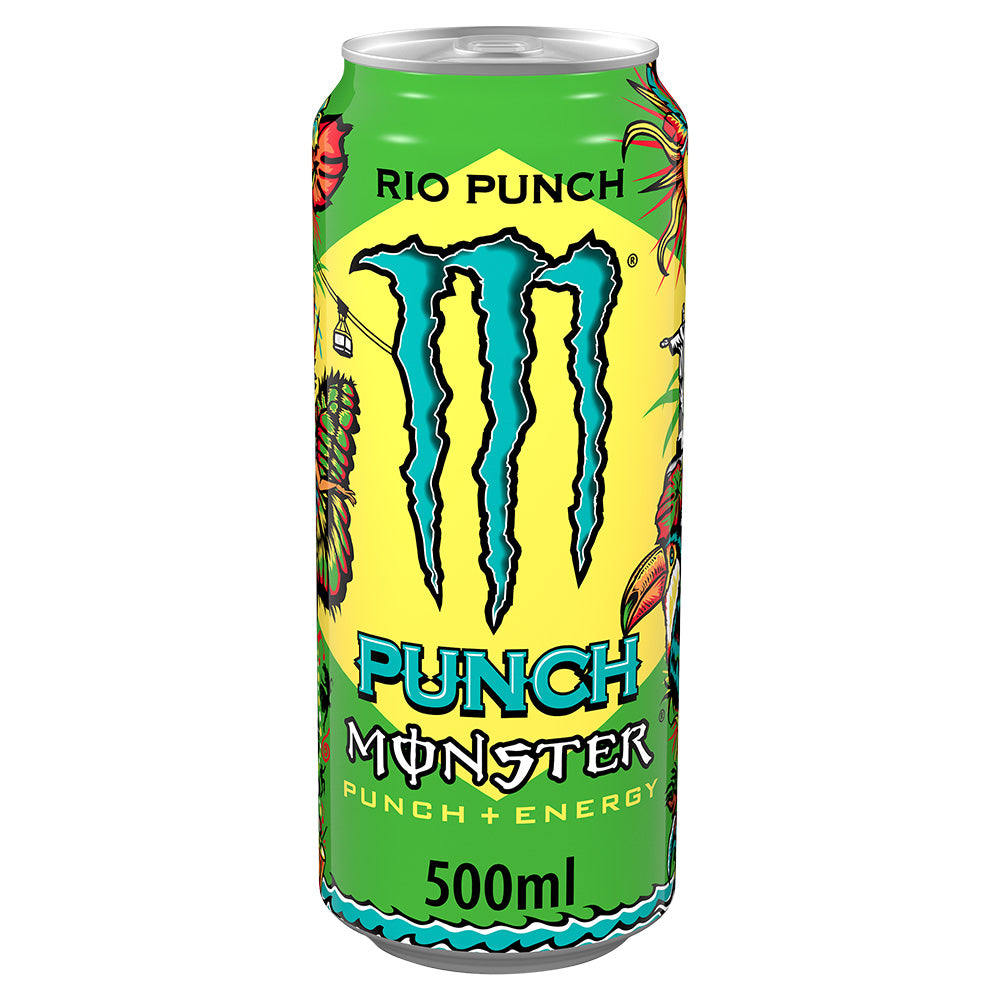 Monster Energy Rio Punch Can 500ml (12 Pack)