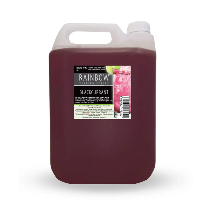 Blackcurrant Syrup 5Ltr (2 Pack)